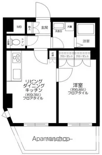 S・フラット吉祥寺【3階】の間取り