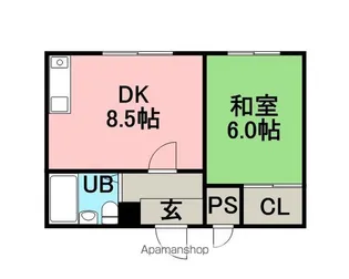 イーストホープ【5階】の間取り