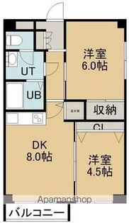 メゾン・ド・K【502号室】の間取り