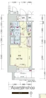 プレサンス桜通ザ・タイムズ【10階】の間取り