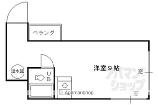 サイト烏丸三条町【411号室】の間取り
