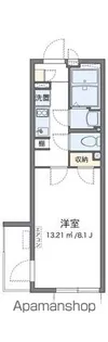 クレイノNLエヌズラント Ⅰ【2階】の間取り