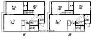 クレス東2条【101号室】の間取り