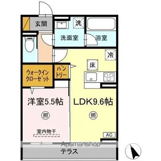 SERENVITA富士崎【1階】の間取り