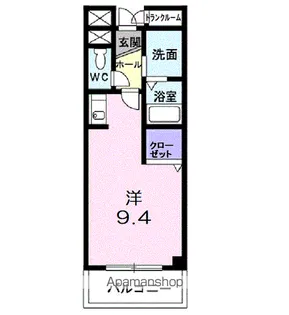 ファウンダー オブ ティー【301号室】の間取り