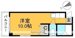 パインヴィレッジ【1階】の間取り