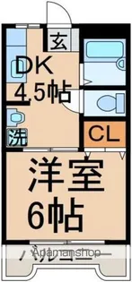 メゾンドールサシダ【3階】の間取り