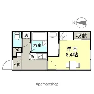 メゾフォルテ【106号室】の間取り