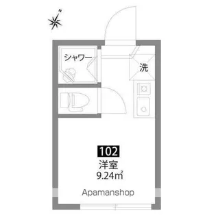 グレースリーブル【1階】の間取り