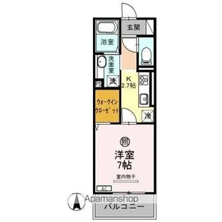 プレミスト Ⅲ【2階】の間取り
