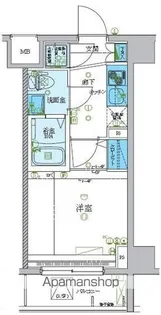 神奈川県川崎市高津区梶ケ谷1丁目【マンション】の間取り