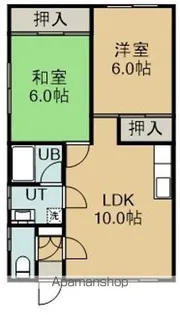 グラシア湯川2丁目【2階】の間取り