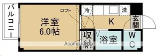 ベルトピア仙台4【208号室】の間取り