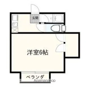 フレールハイツ【2階】の間取り