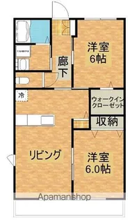 パストラルコート【102号室】の間取り