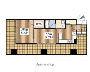 ビイルーム立川【6階】の間取り