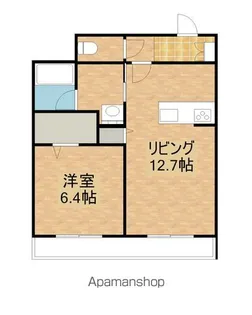 シャーメゾン スリアン【304号室】の間取り