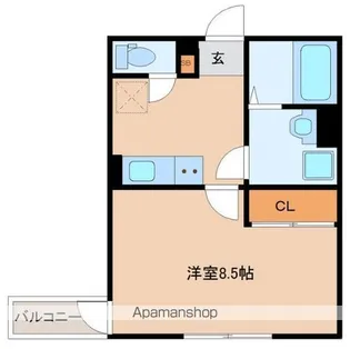 アーデン木ノ下【2階】の間取り