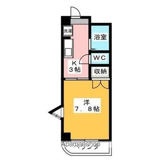 スワン寿【305号室】の間取り