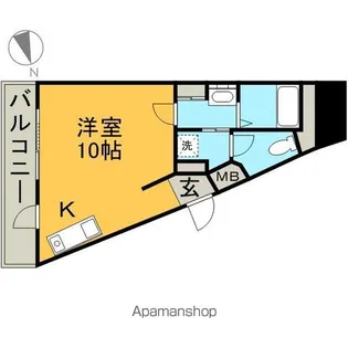 リエス東別院【3階】の間取り
