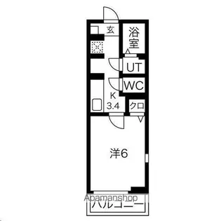 ルミナス平成【1階】の間取り