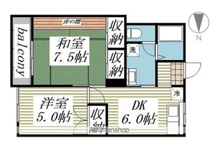 めぞんどぴゅあ【2階】の間取り