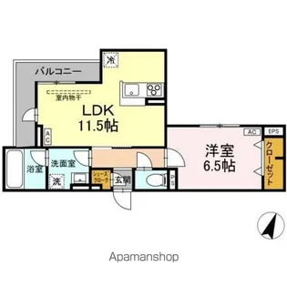 ESPELIA・K【3階】の間取り