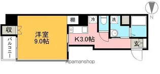 アゼリア南はりま【2階】の間取り