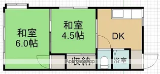 エクセル14【108号室】の間取り