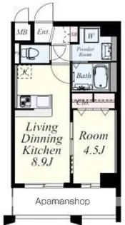エルヴィータ箱崎【2階】の間取り