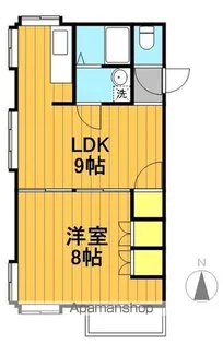 スカイコート【2階】の間取り