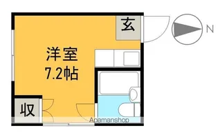 こーぽはりまや【2階】の間取り