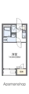 レオネクスト大保Ⅱ【203号室】の間取り