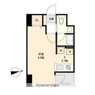 KDXレジデンス仙台駅東【4階】の間取り