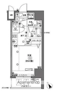 ZOOM横浜【10階】の間取り