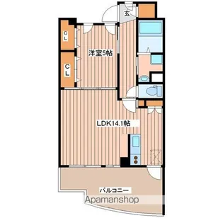 ラフィネ【7階】の間取り