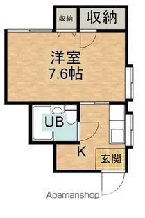 ケンハウスⅡ【103号室】の間取り