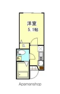 メゾン ド シエル矢口台【101号室】の間取り
