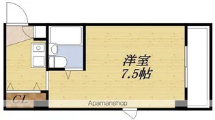 M&T江坂【2階】の間取り