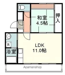 後藤マンション【B5号室】の間取り