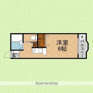 セイコーガーデンふじみ野【1階】の間取り