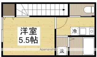 島田本町コーポ【2階】の間取り