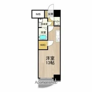 PHOENIX難波EAST【7階】の間取り