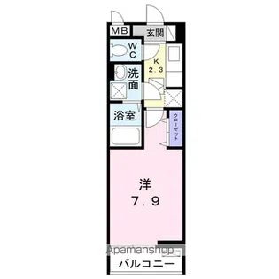 ベル・ウッド五香【1階】の間取り