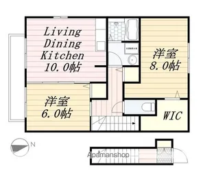 ソレーユ津田沼【2階】の間取り