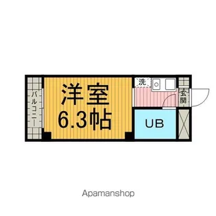ジョイフル百合ヶ丘【1階】の間取り