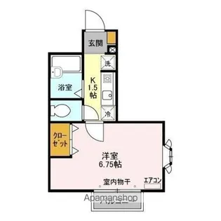 サザンクロス【1階】の間取り
