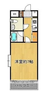 パルム高取【2階】の間取り