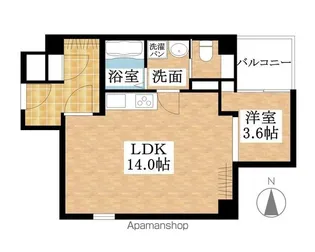 KUDO上小田井【3階】の間取り