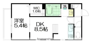 ヘーベルメゾン高円寺【101号室】の間取り